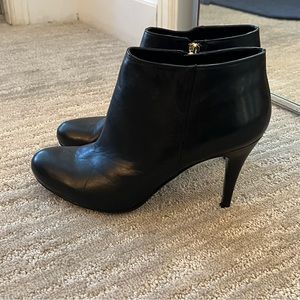 Audrey Brooke Leather Booties